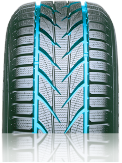 Two wide grooves with V-shape groove